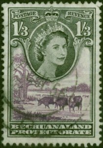 Bechuanaland 1955 1s3d Black & Lilac SG150 Fine Used