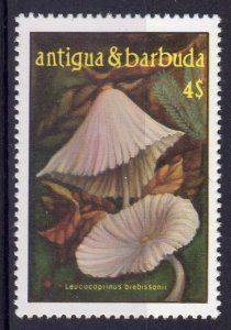 Antigua & Barbuda 1986  MUSHROOMS 4$ Unissued VERY RARE !!! MNH