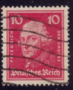 Germany, 1926, Frederick the Great, 10pf, sc#355, used**