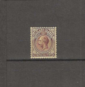 FALKLAND ISLANDS 1921/28 SG 77ay MNH