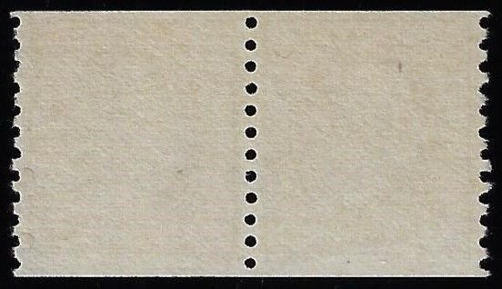 Scott #494 - $25.00 – Fine-used – PSE cert graded Fine-70 - Tough coil pair!!