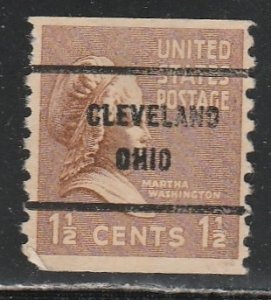 United States   (Precancel)   Cleveland  Ohio  (2)  Coil