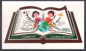TURKEY - 2023 WORLD ENVIRONMENT DAY - SELF-ADHESIVE SOUVENIR SHEET MINT NH