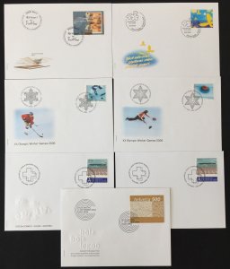 Switzerland 2004/2005 FDC Covers x 31 CP2594