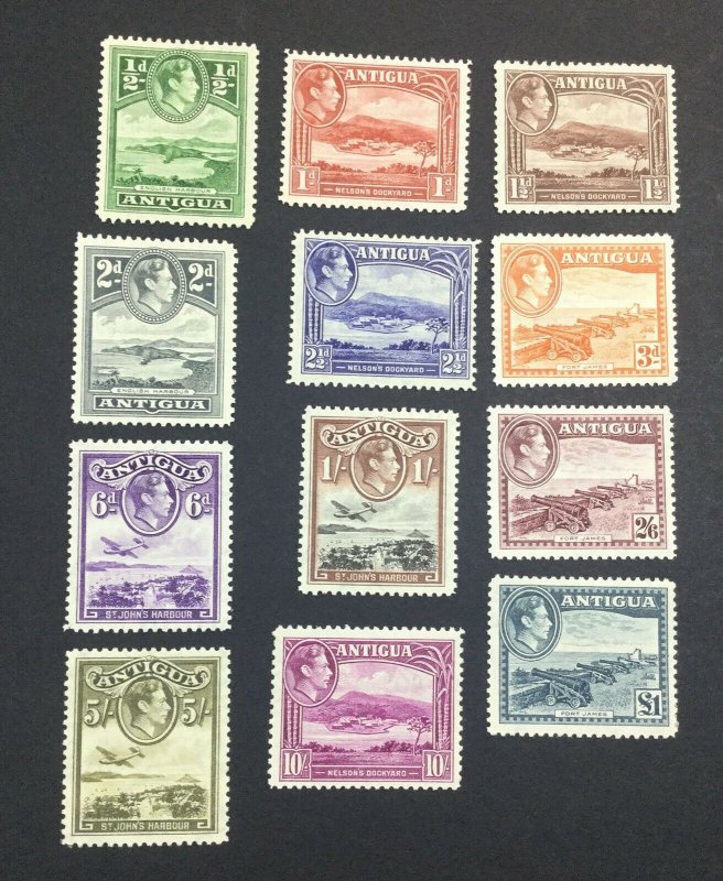 MOMEN: ANTIGUA #98-109 1938 MINT OG H £150 LOT #6880