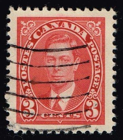 Canada #233 King George VI; Used (0.25)