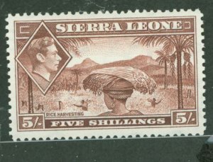 Sierra Leone #183 Unused Single