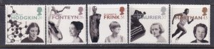 Great Britain 1996 Sc 1693-7 Famous Women MNH