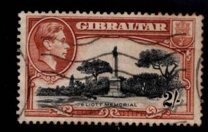Gibraltar Scott 115 Used 1942 Eliott Memorial stamp