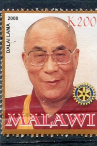 DALAI LAMA Rotary Emblem 1 value Perforated Mint (NH)