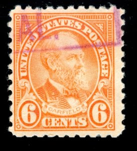 US Scott 587 Used Hinged VF 