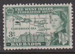 Barbados Sc#248 Used