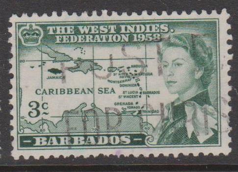 Barbados Sc#248 Used