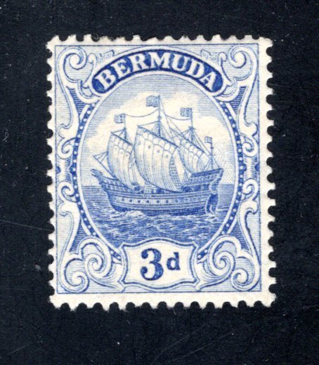 BERMUDA #88  F/VF, Unused, CV $20.00   .... .  0650079