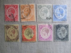 Jamaica, Scott# 61-68, used