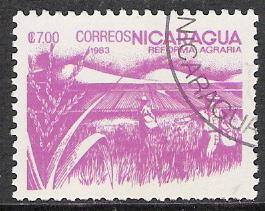 Nicaragua #1303 Rice Paddy CTO NH