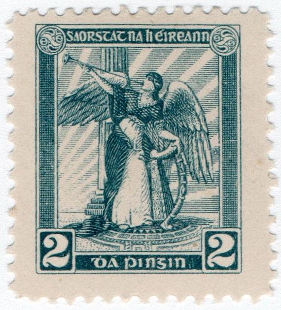 (I.B) Ireland Cinderella : Dollard Stamp Essay 2d (shade 7)