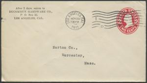 United States, California, Postal Stationery