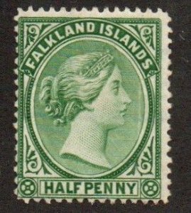 Falkland Is. 9 Mint hinged