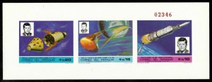 Paraguay 1969 - Space Missions, JFK, Satellite - Imperf S/S - Scott 1146a - MNH