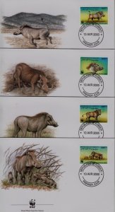 Djibouti 795 FDC WWF-00/Animals