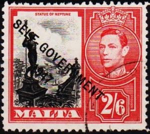 Malta.1948 2s6d S.G.246 Fine Used