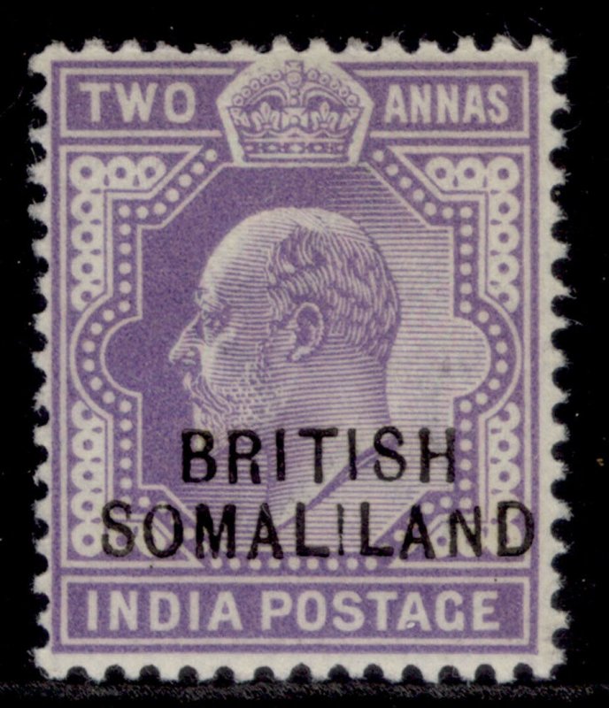 SOMALILAND PROTECTORATE EDVII SG27, 2a violet, M MINT.