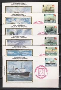 Isle Of Man #168 FDC Steam Packet Company