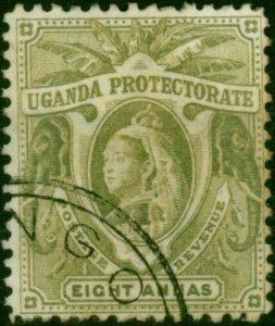 Uganda 1898 8a Pale-Olive SG89 V.F.U