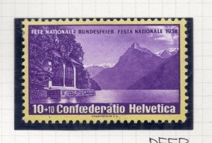 Switzerland 1938 Pro Patria Issue Fine Mint Hinged 10c. NW-209666