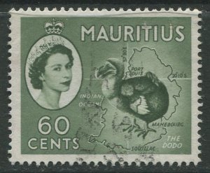STAMP STATION PERTH Mauritius #261 QEII Definitive Issue FU 1953-1954