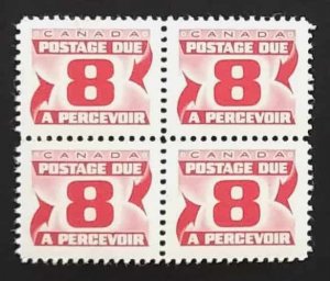 Canada J34i-ii Block VF MNH