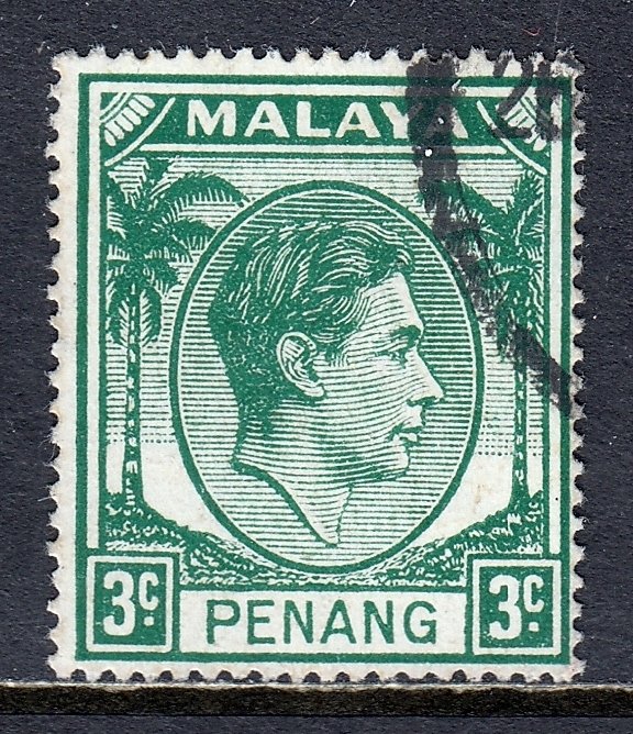 Malaya (Penang) - Scott #5 - Used - SCV $1.25