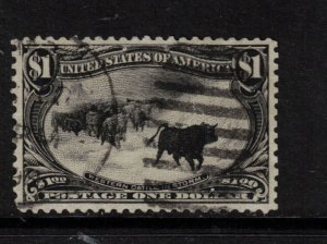 USA #292 Extra Fine Used With Ideal Duplex Cancel