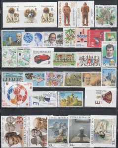 Czechoslovakia (Ceska) MNH Complete year  2021 32 Stamps + 7 S/S + 10 M/S + 4 Bk