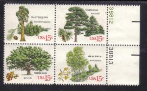 1764-67 - .15 Trees mnh f-vf.