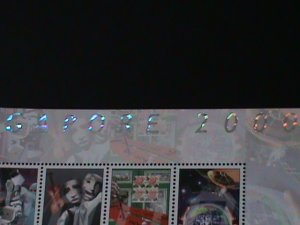 ​SINGAPORE-2000-SC#918E SINGAPORE'2000-MILIENNIUM-MNH S/S -VF-LAST ONE