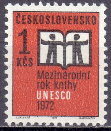 Czechoslovakia. 1972. 2058. Book year. MNH.