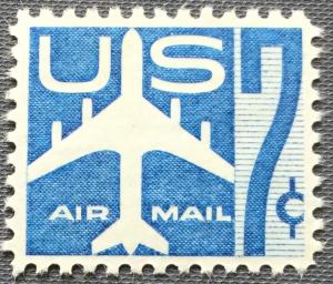 US #C51 *MH* Single Jet Airliner Silhouette SCV $.25 L21
