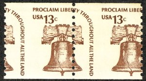 US #1618 MISPERFED, PAIR,  mint never hinged,   SUPER NICE!