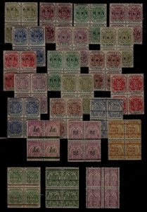 Transvaal 22 mint bl. of 4