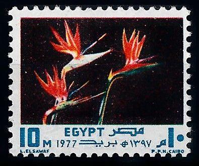 [66985] Egypt 1977 Flora Flowers Blumen  MNH