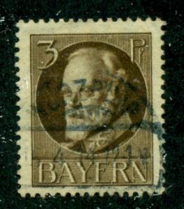 Bavaria 1914 #95 U SCV(2018)=$2.00