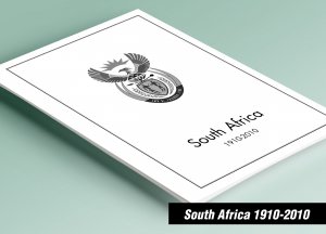 PRINTED SOUTH AFRICA [RSA] 1910-2010 STAMP ALBUM PAGES (253 pages)