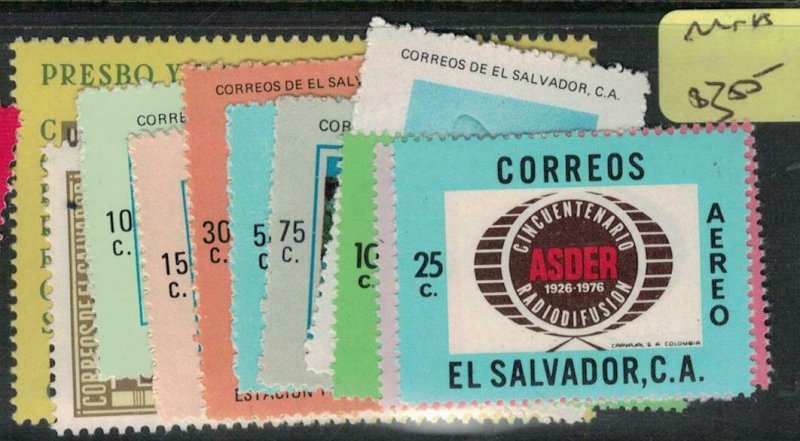 El Salvador SC 887-93, C399-401, C406-7 MNH (3ecq) 