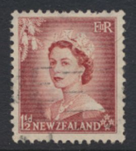 New Zealand  SC# 290  SG 725  Used   QE II Definitive 1953  see details & Scans