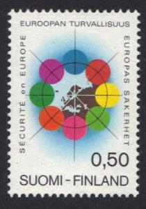 Finland  #523  MNH  1972  European security conference  (I) complete