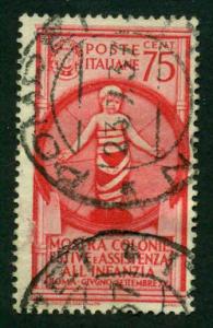 Italy 1937 SC# 372 U SCV(2014)=$17.50