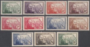 Madagascar 198-208 MLH CV $11.80