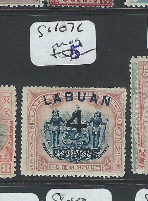 LABUAN  (PP2701B) CREST, LION    4C/24C  SG 107C    MOG